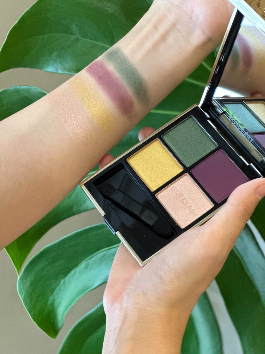 嬌蘭《高訂深邃四色眼影盤》#879 (奇幻珍獸限定版)試色